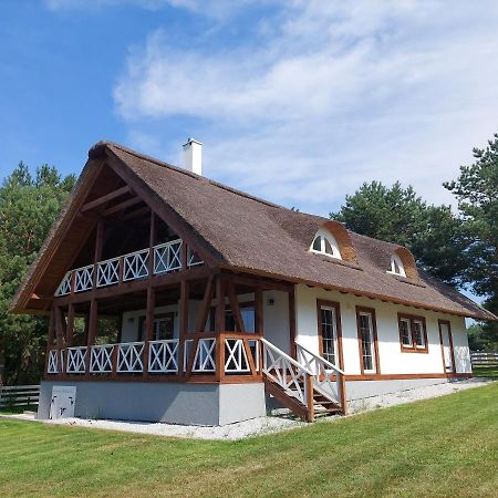 Greyowka Dom Kryty Strzecha W Gardna Park Villa Czysta Kültér fotó