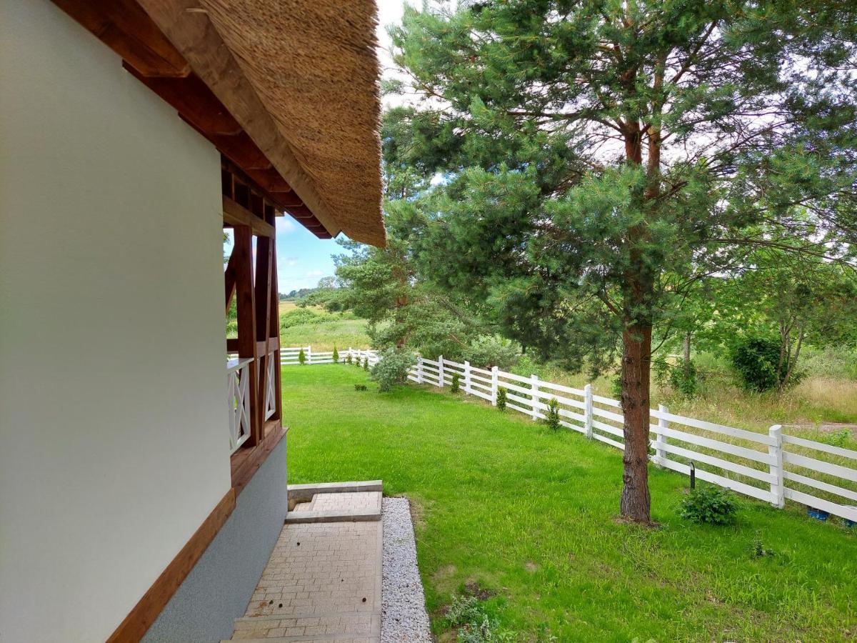 Greyowka Dom Kryty Strzecha W Gardna Park Villa Czysta Kültér fotó