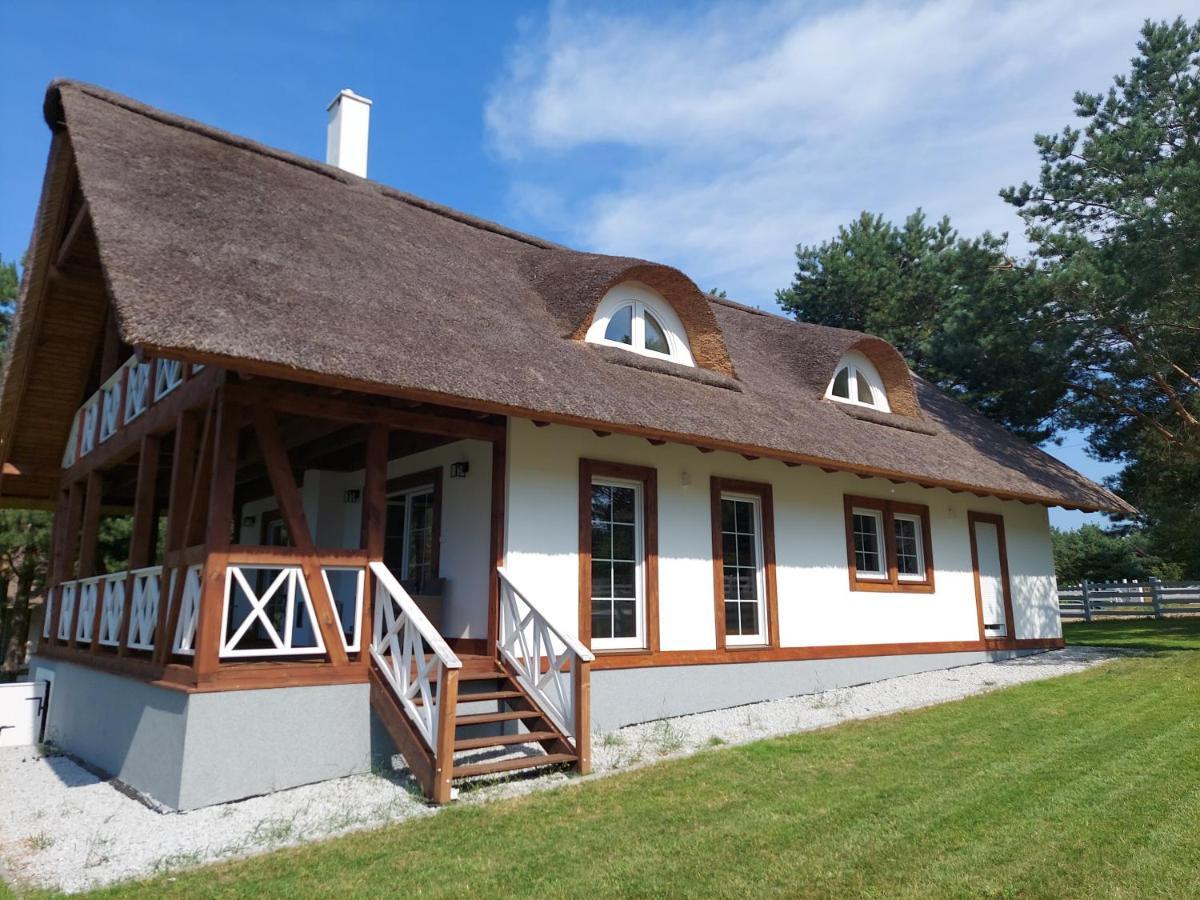 Greyowka Dom Kryty Strzecha W Gardna Park Villa Czysta Kültér fotó