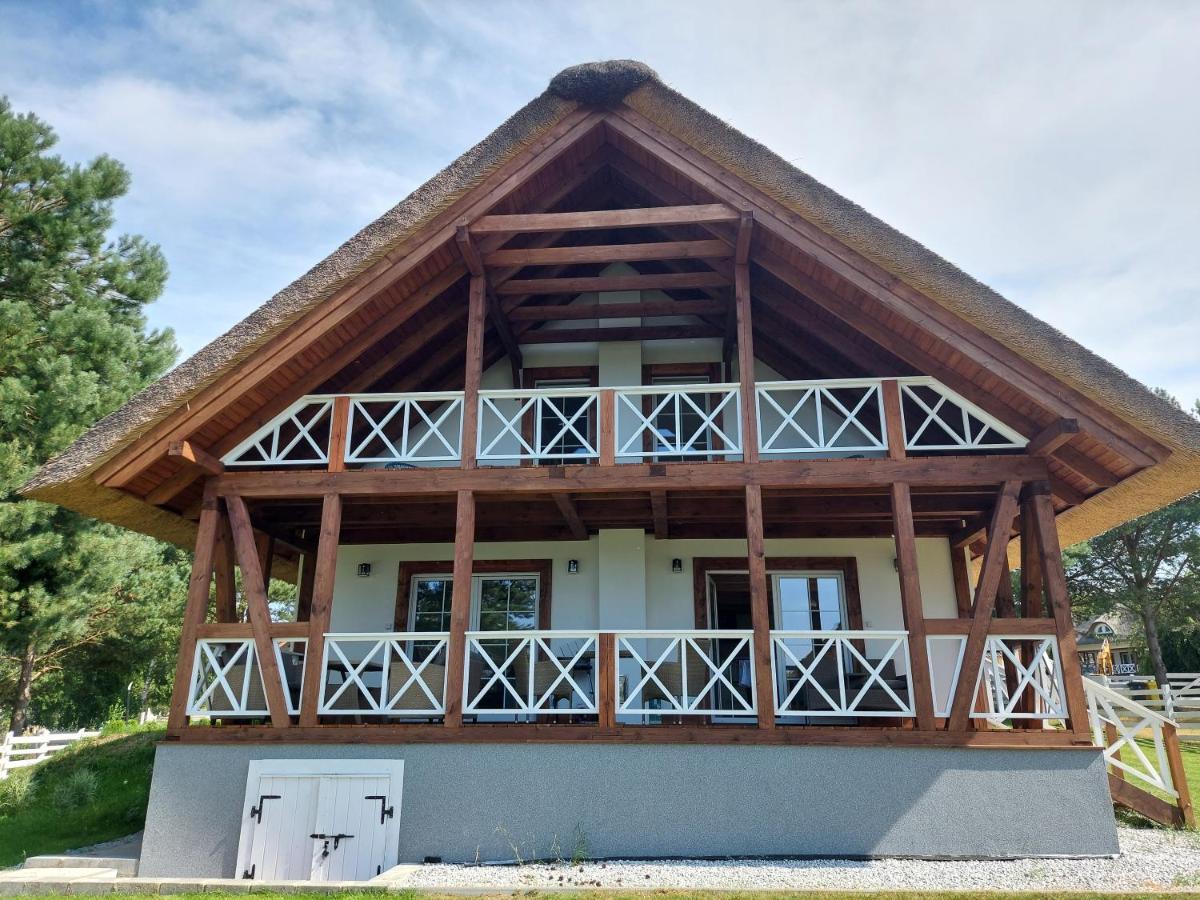 Greyowka Dom Kryty Strzecha W Gardna Park Villa Czysta Kültér fotó