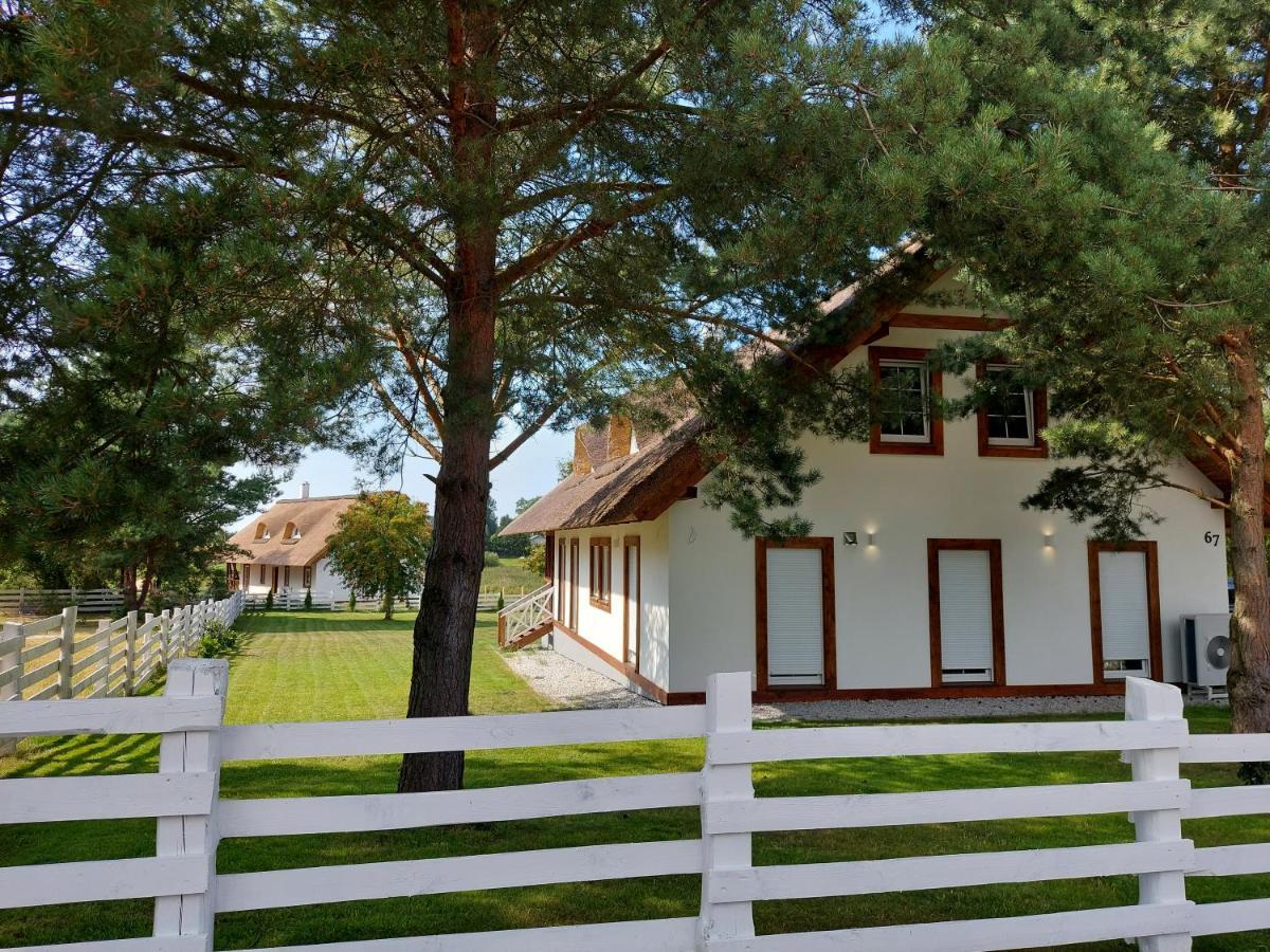 Greyowka Dom Kryty Strzecha W Gardna Park Villa Czysta Kültér fotó